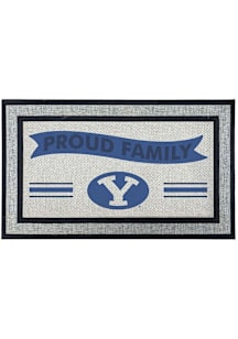 BYU Cougars Proud Family 18x30 Door Mat