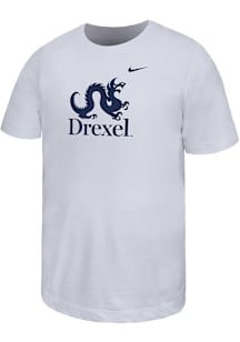 Nike Drexel Dragons Youth White Impact Short Sleeve T-Shirt