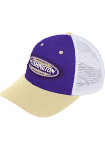 Adidas Purple Washington Huskies Relax Trucker Adjustable Hat