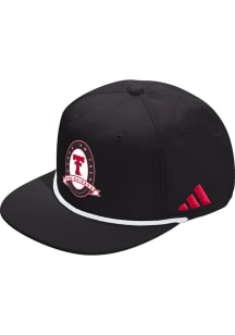 Adidas Texas Tech Red Raiders Rope ADJ Adjustable Hat - Black