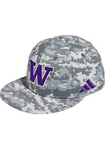 Washington Huskies Adidas Baseball Wool Fitted Fitted Hat - Green