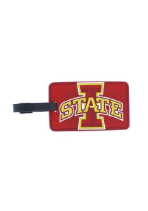 Iowa State Cyclones Maroon Rubber Luggage Tag