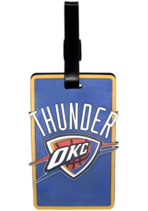 Oklahoma City Thunder Blue Rubber Luggage Tag