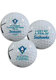 UNCW Seahawks Funny team logo Golf Balls