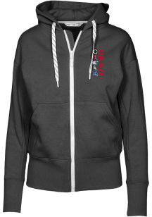 Levelwear Chicago White Sox Womens Black Gardinia Lineup Hooded Sweatshirt