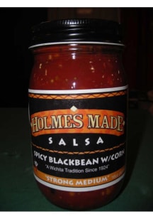 Holmes Made Spicy Blackbean w/Corn Strong Medium Salsa 16oz