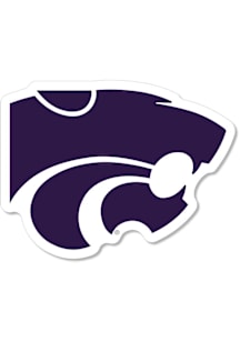 K-State Wildcats 2" Cat Head Dizzler Stickers - Purple