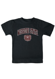 Missouri State Bears Toddler Black Arch Mascot Short Sleeve T-Shirt