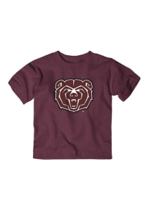 Missouri State Bears Toddler Maroon Mascot Short Sleeve T-Shirt