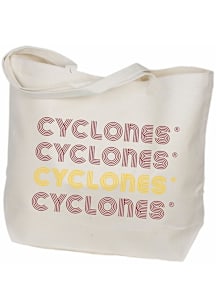 Iowa State Cyclones Cardinal Retro Canvas Tote