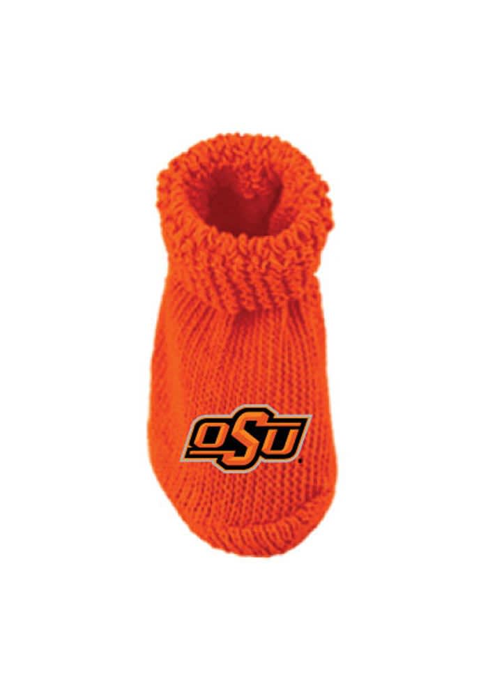 Oklahoma State Cowboys Knit Baby Bootie Boxed Set