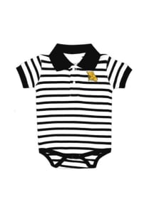 Missouri Western Griffons Baby Black Stripe Polo Short Sleeve Polo One Piece