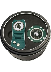 Green Michigan State Spartans Switchblade Golf Chip Golf Gift Set
