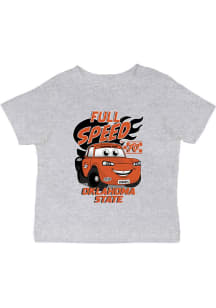 Vive La Fete Oklahoma State Cowboys Infant Full Speed Short Sleeve T-Shirt Grey