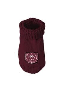 Missouri State Bears Knit Baby Bootie Boxed Set