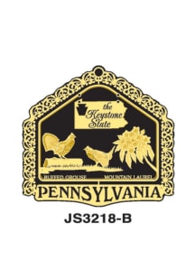 Pennsylvania Brass Ornament