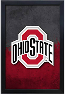 Ohio State Buckeyes Snap Frame LED Sign - Black