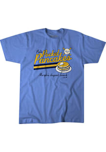 Milwaukee Brewers Light Blue BreakingT Pocket Pancakes Short Sleeve Fashion Player T Shirt