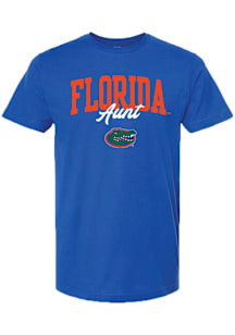 Summit Sportswear Florida Gators Womens Blue Aunt Short Sleeve T-Shirt