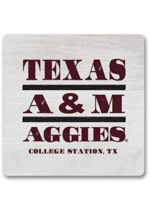 Texas A&amp;M Aggies Club Wood Magnet