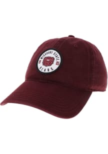 Missouri State Bears Established Patch Adjustable Hat - Maroon