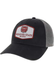 Missouri State Bears Lo-Pro Snap Trucker Adjustable Hat - Black