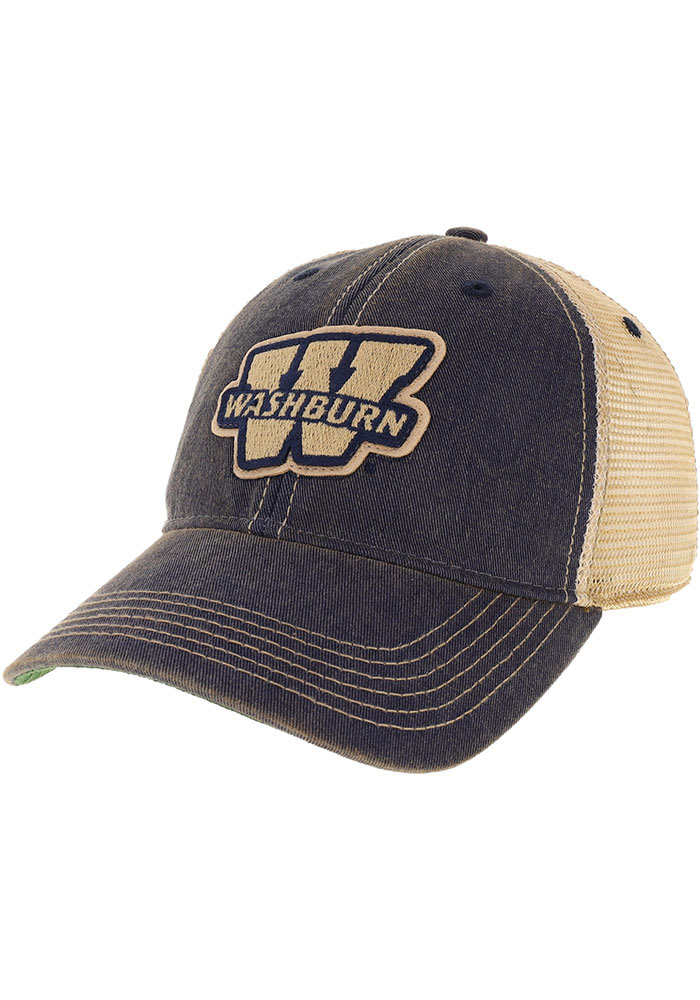 Washburn Ichabods Old Favorite Trucker Adjustable Hat - Navy Blue