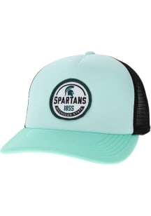 Michigan State Spartans Laguna Foam Trucker Adjustable Hat - Green
