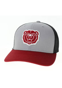 Missouri State Bears Mid-Pro Trucker Adjustable Hat - Grey