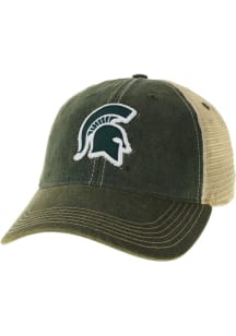 Michigan State Spartans Green Old Favorite Trucker Adjustable Hat