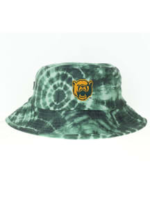 Baylor Bears Green Tie Dye Mens Bucket Hat