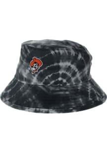 Oklahoma State Cowboys Black Tie Dye Mens Bucket Hat