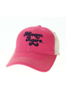 Missouri Tigers Old Favorite Trucker Adjustable Hat - Pink