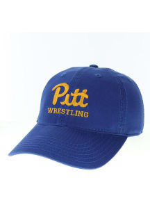 Pitt Panthers Blue Wrestling Relaxed Twill Adjustable Hat