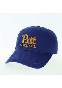 Pitt Panthers Basketball Relaxed Twill Adjustable Hat - Blue