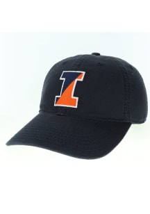 Illinois Fighting Illini Navy Blue Relaxed Twill Adjustable Hat