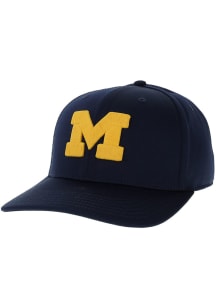 Cool Fit Stretch Michigan Wolverines Flex Hat - Navy Blue