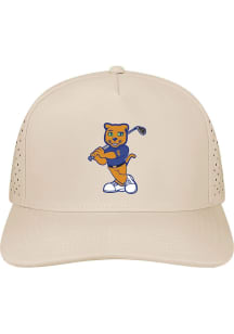 Pitt Panthers Natural Golfing Roc Cut Above Adjustable Hat