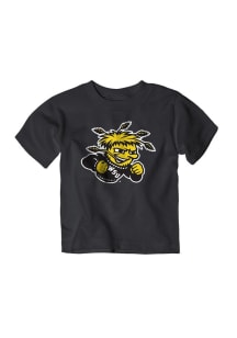 Wichita State Shockers Toddler Black Mascot Short Sleeve T-Shirt