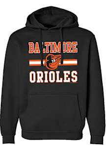 Baltimore Orioles Youth Black Home Team Long Sleeve Hoodie