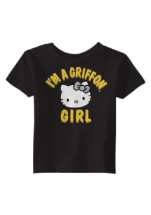 Missouri Western Griffons Infant Girls Just A Girl Short Sleeve T-Shirt Black