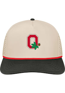 Ohio State Buckeyes Cut Above Adjustable Hat - Ivory