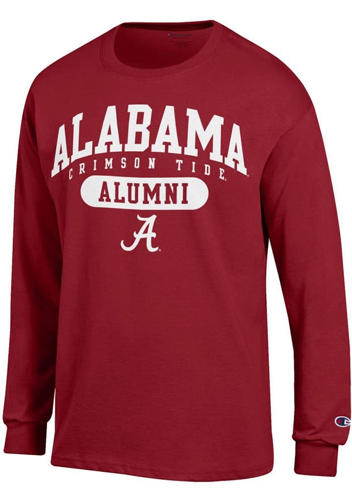 Champion Alabama Crimson Tide Alumni Long Sleeve T Shirt CRIMSON