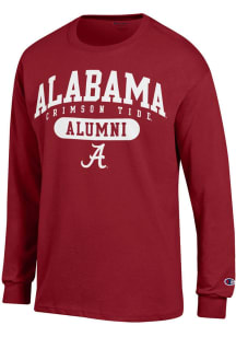 Champion Alabama Crimson Tide Crimson Alumni Long Sleeve T Shirt
