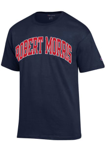 Champion Robert Morris Colonials Navy Blue Arch Name Short Sleeve T Shirt