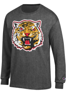 Champion Grambling State Tigers Charcoal Primary Logo Long Sleeve T Shirt