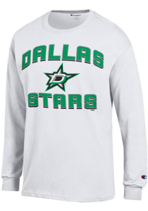 Champion Dallas Stars White Heart and Soul Long Sleeve T Shirt