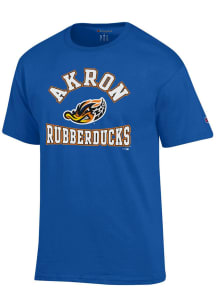 Champion Akron RubberDucks Blue Jersey Short Sleeve T Shirt