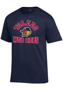 Champion Toledo Mud Hens Navy Blue Jersey Short Sleeve T Shirt