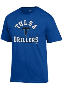 Champion Tulsa Drillers Blue Jersey Short Sleeve T Shirt